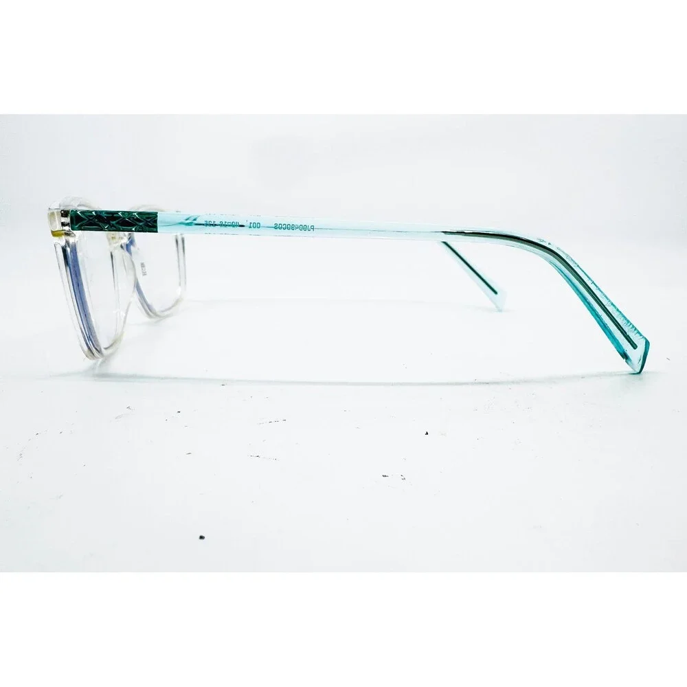 Puma Eyeglasses Frames Kids Clear Teal PJ00490COS 001 49-16-135